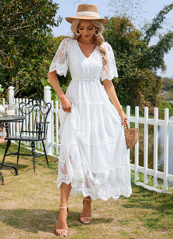 Robe De Plage Dentelle - gallery 5