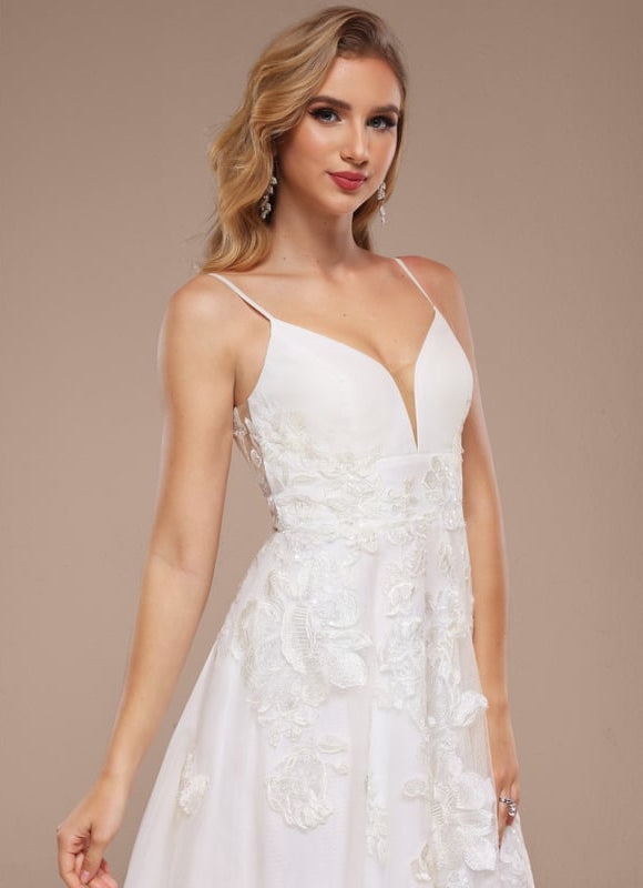 Robe Dentelle Éclat De Lune - gallery 1