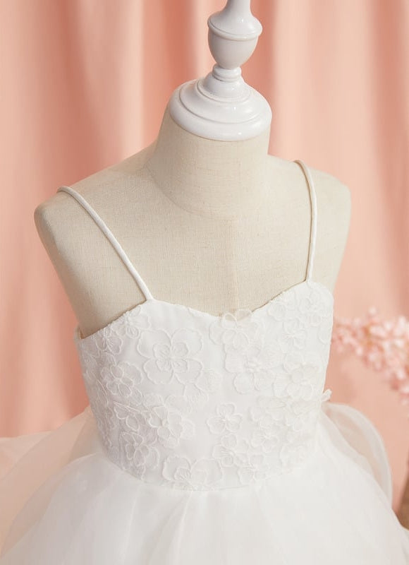 Robe Dentelle Nuageuse Florale - gallery 4