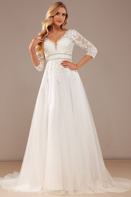 Robe Dentelle Élégance Tulle Dentelle - gallery 5