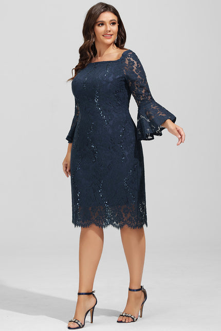Robe Dentelle Nuit Étoilée - gallery 8