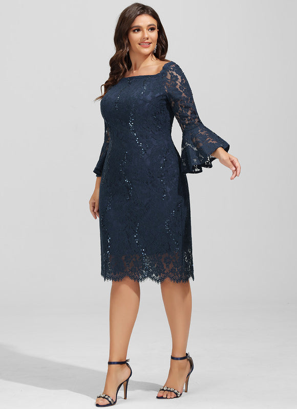 Robe Dentelle Nuit Étoilée - gallery 8