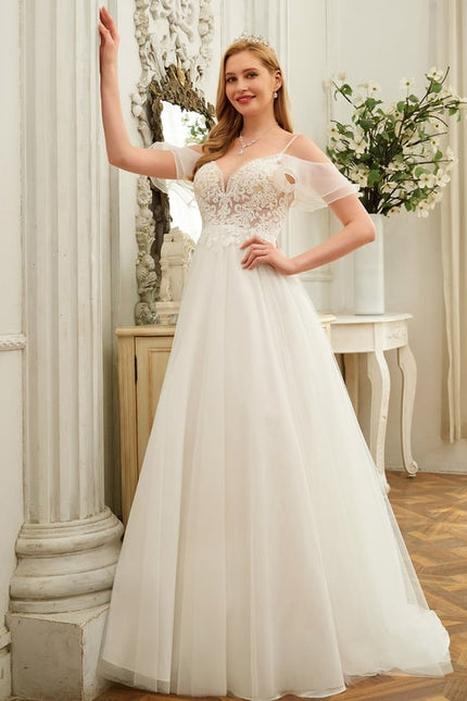 Robe Dentelle Élégance Éthérée - gallery 1