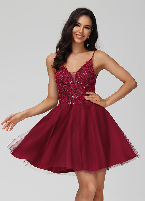 Robe Cocktail Bustier Dentelle