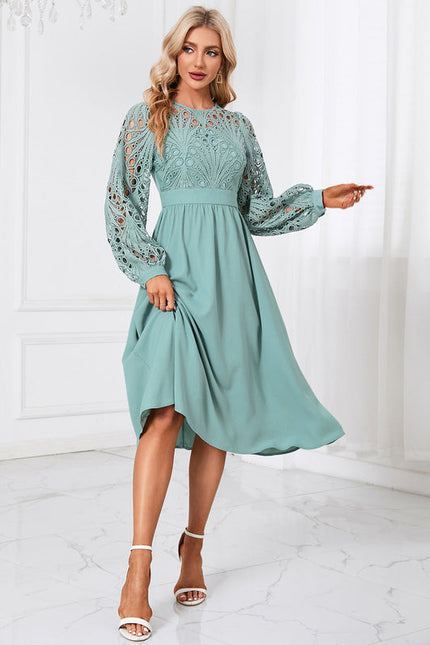 Robe Dentelle Sans Manches - gallery 2