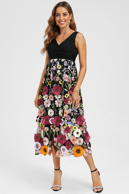 Robe Dentelle Éclat Florale