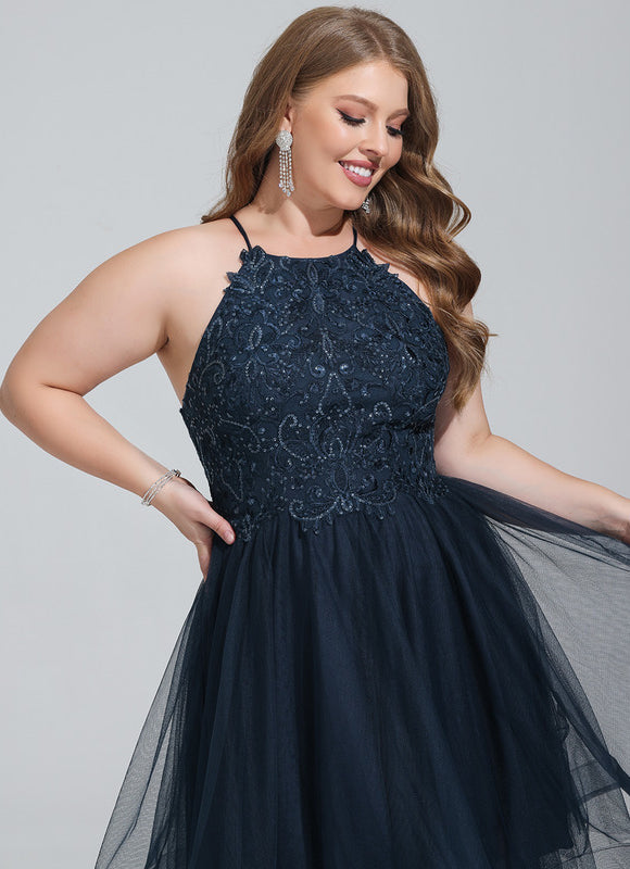 Robe Dentelle Tulle Noire - gallery 9