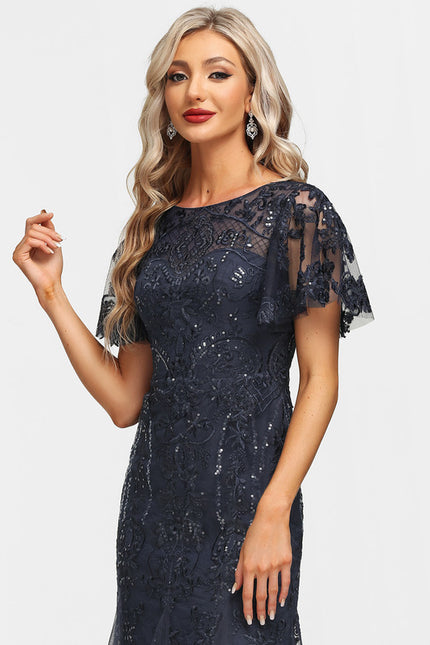 Robe Dentelle Élégance Scintillante - gallery 5