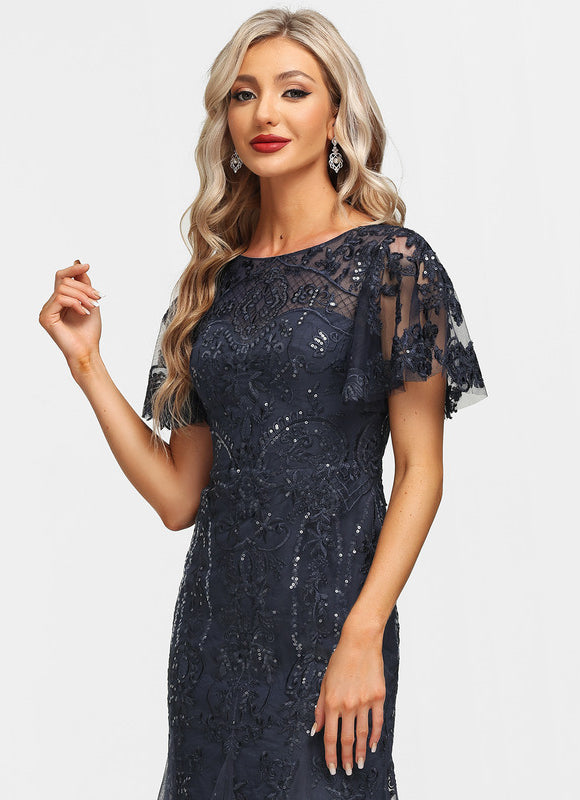 Robe Dentelle Élégance Scintillante - gallery 5
