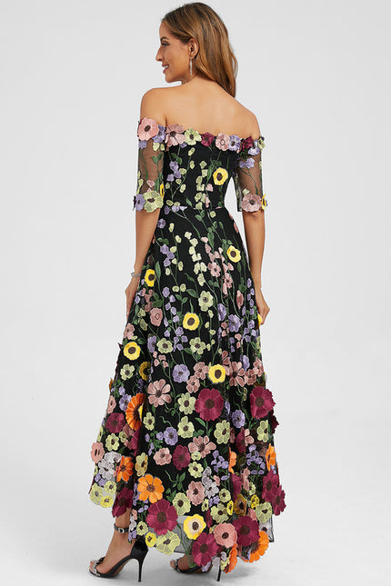 Robe Dentelle Bohème Éclatante - gallery 5