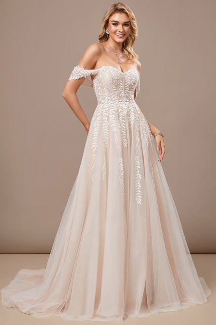 Robe Epaule Dénudée Dentelle