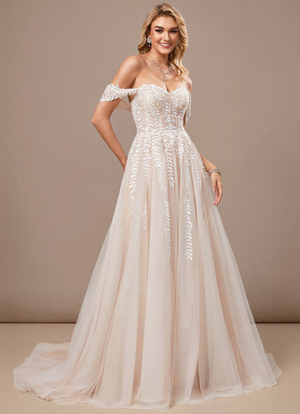 Robe Epaule Dénudée Dentelle