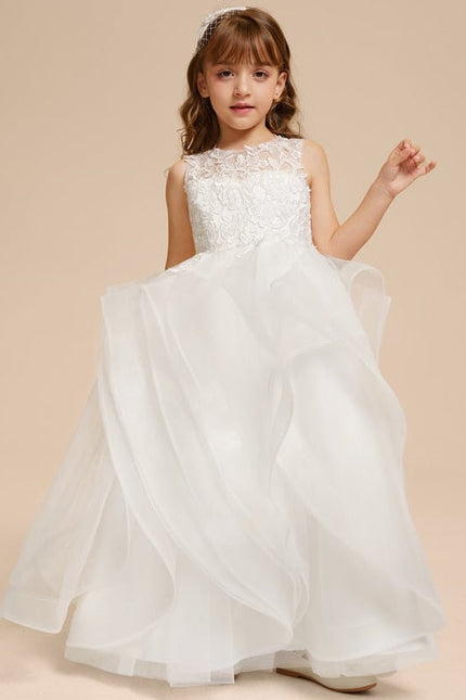 Robe Ivoire Dentelle