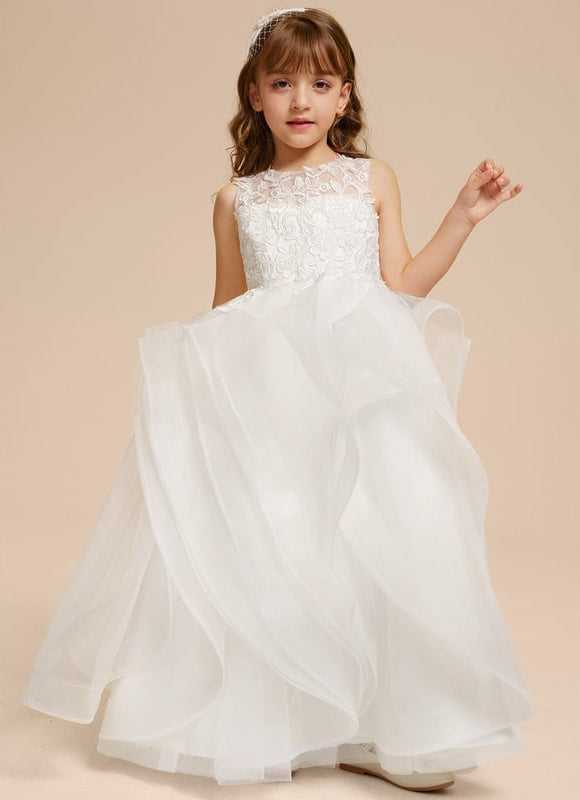 Robe Ivoire Dentelle