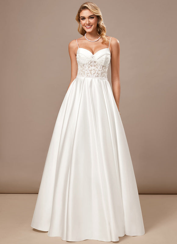 Robe Mariee Dentelle Et Satin - gallery 4