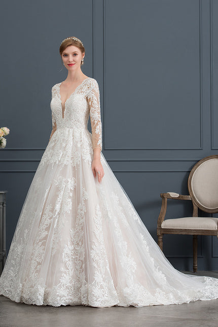 Robe Dentelle Mi-Longue Dentelle - gallery 2