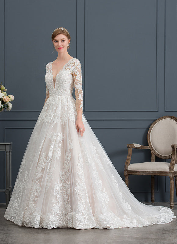 Robe Dentelle Mi-Longue Dentelle - gallery 2