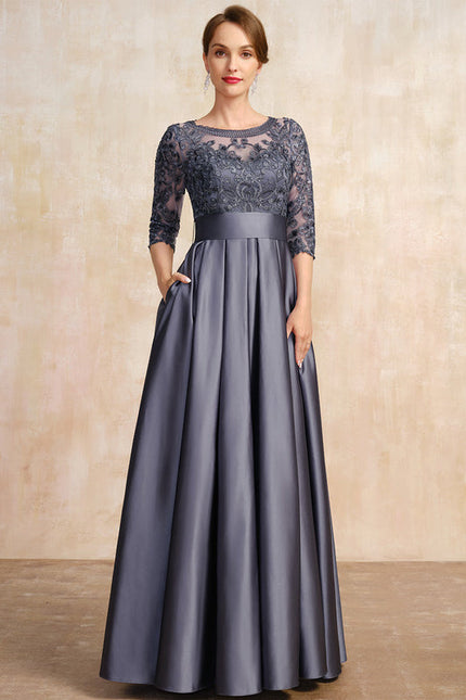 Robe Longue Dos Dentelle - gallery 2