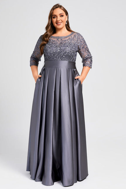 Robe Longue Dos Dentelle - gallery 9