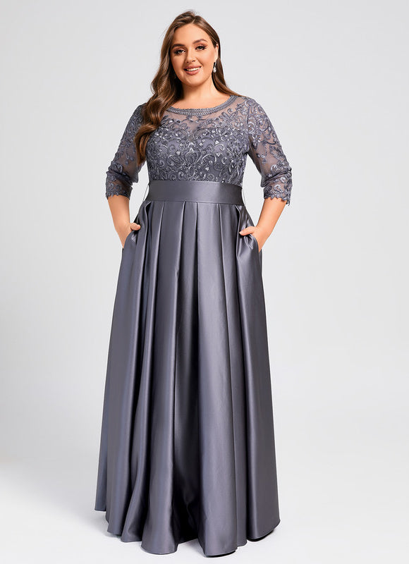 Robe Longue Dos Dentelle - gallery 9