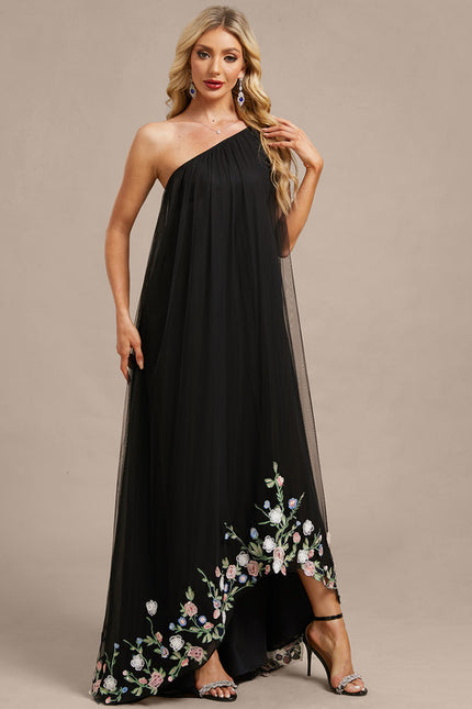 Robe De Soirée Tulle Et Dentelle - gallery 4