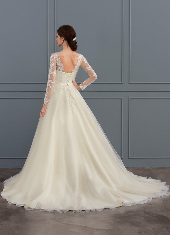 Robe Dentelle Aérienne Chic - gallery 3