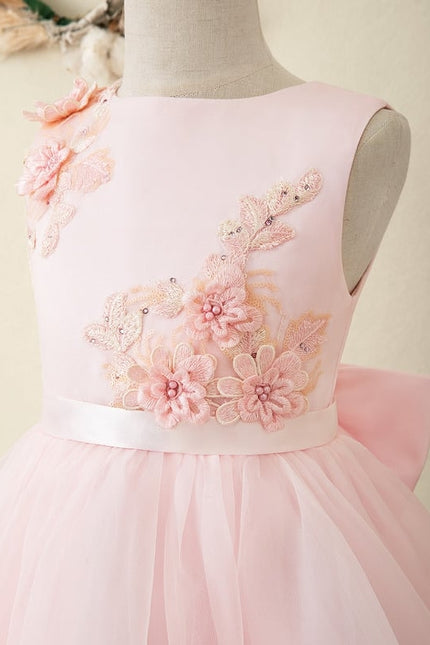 Robe Dentelle Élégance Florale 3D - gallery 1