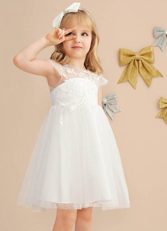 Robe Dos Nu Dentelle Blanche - gallery 1