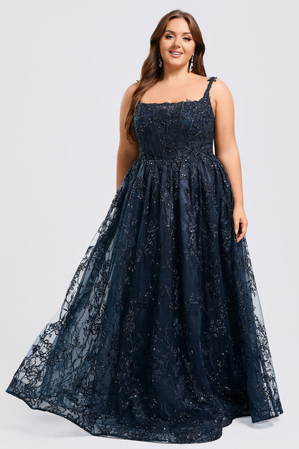 Robe De Soirée Transparente Dentelle - gallery 9