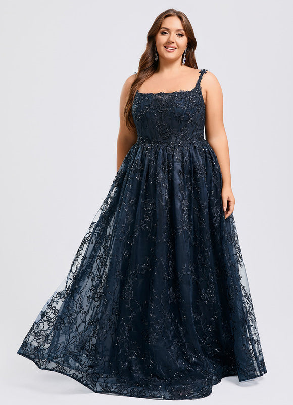 Robe De Soirée Transparente Dentelle - gallery 9