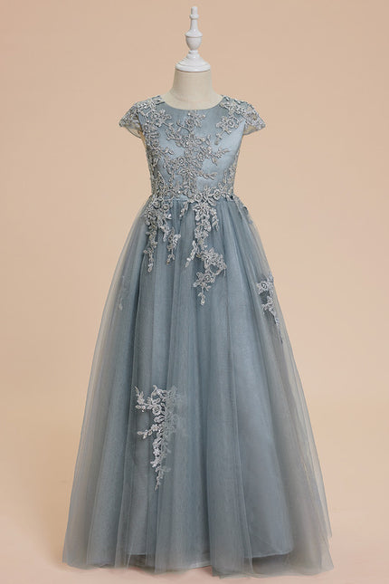 Robe Dentelle Nuptiale Enfant Tulle