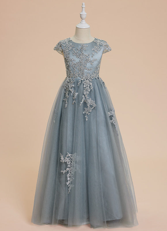 Robe Dentelle Nuptiale Enfant Tulle