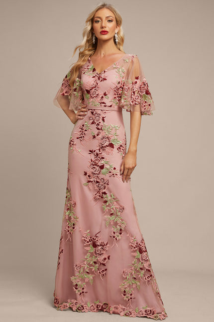 Robe De Soirée Dentelle Perlée