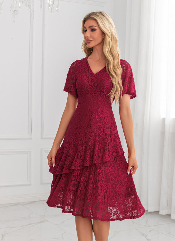 Robe Dentelle En Bas - gallery 3