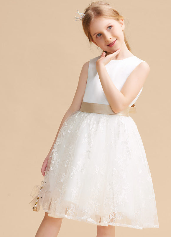 Robe Dentelle Sereine Satinée - gallery 5