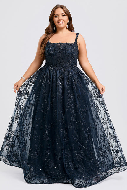 Robe De Soirée Transparente Dentelle - gallery 8