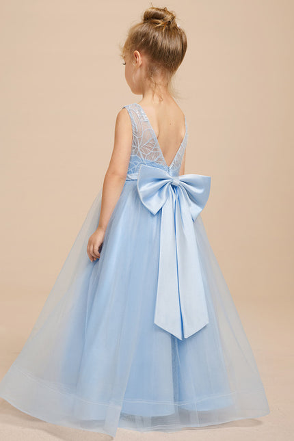 Robe Dentelle Céleste Éphémère - gallery 5