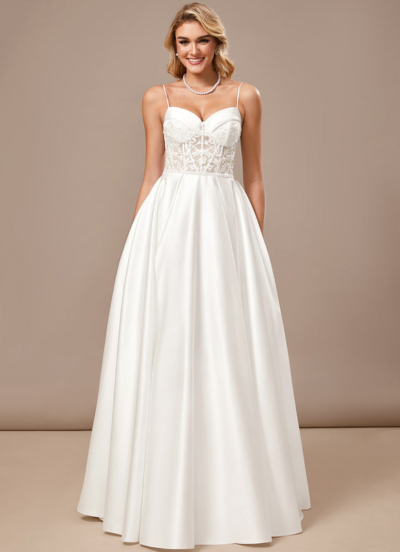 Robe Mariee Dentelle Et Satin - gallery 2