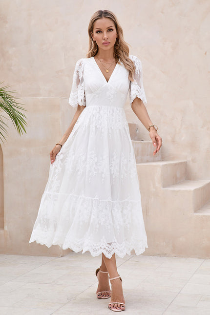 Robe Dentelle En Bas - gallery 1