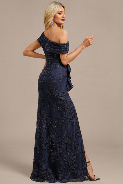 Robe Dentelle Élégante Scintillante - gallery 6