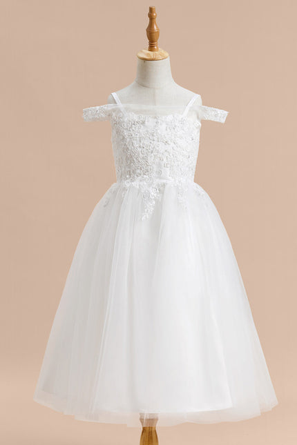 Robe Dentelle Enfant Élégante