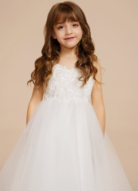 Robe Dentelle Nuptiale Blanche Tulle - gallery 8
