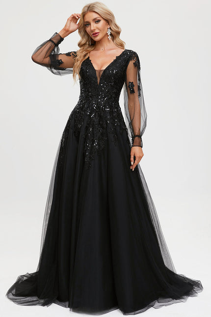Robe Dentelle De Soirée Scintillante