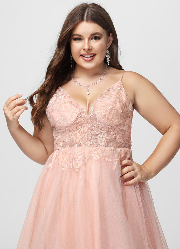 Robe Dentelle Rose Pastel - gallery 7