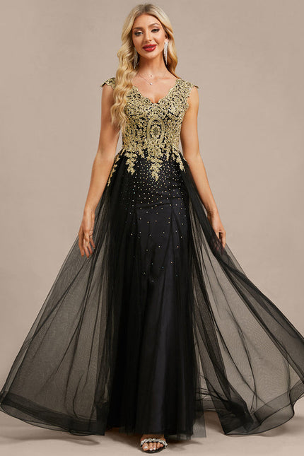 Robe Dentelle Transparente Longue