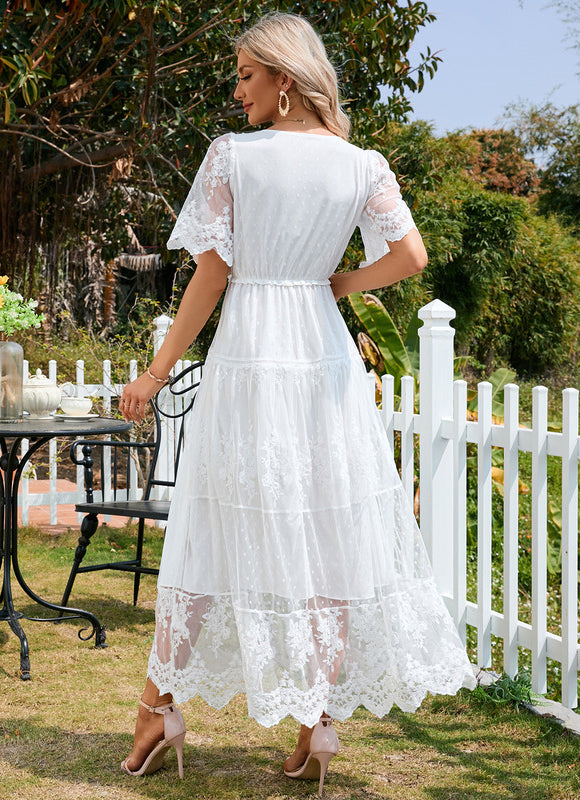 Robe De Plage Dentelle - gallery 4