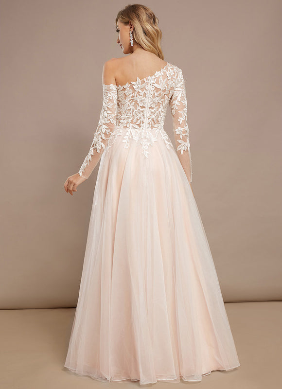 Robe Dentelle Transparente Blanche - gallery 6