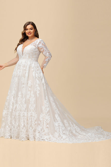 Robe Dentelle Mi-Longue Dentelle - gallery 8
