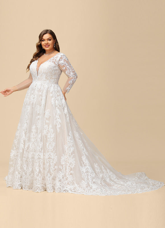 Robe Dentelle Mi-Longue Dentelle - gallery 8