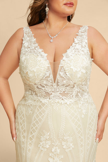 Robe Dentelle Dos Nu Plongeant - gallery 8